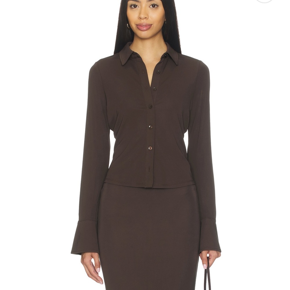 Good American Matte Jersey Long Sleeve